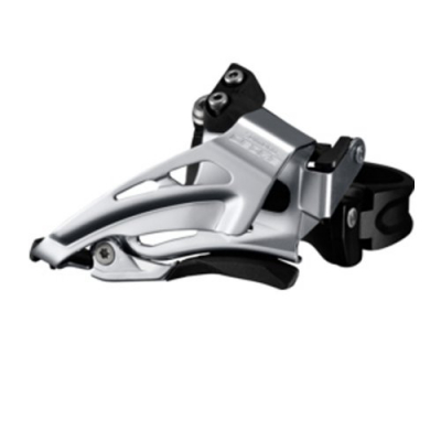 Переключатель передний SHIMANO Deore, для 2x10, нижний хомут(34,9 с адапт 28.6/31.8)