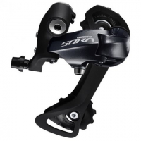 Переключатель задний SHIMANO Sora, R3000, короткая лапка GS, для привода на 9 скоростей