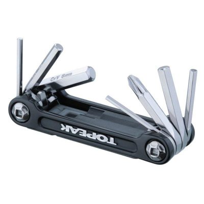Мультитул  TOPEAK Mini 9 Pro, w/carry bag, черный, сталь