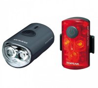 Комплект габаритных фонарей с зарядкой TOPEAK Mini Combo USB