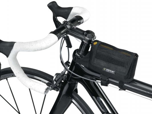 Велосумка TOPEAK TriBag, на верхнюю трубу рамы, черная