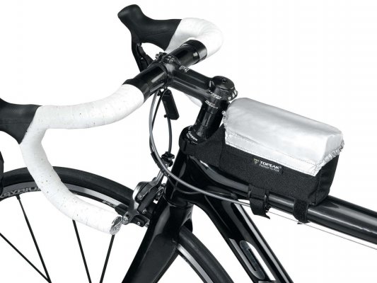 Велосумка TOPEAK TriBag All Weather w/rain cover, на верхнюю трубу рамы, с чехлом от дождя