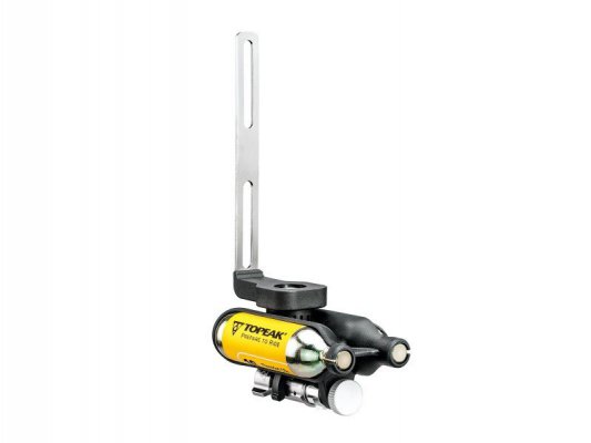 Крепление под флягодержатель TOPEAK Ninja CO2 Cage Mount w/Micro AirBooster & 2pcs 16g CO2