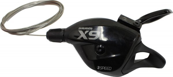 Манетка велосипедная SRAM Front Sram X.9 Trigger, 3 скорости, серый