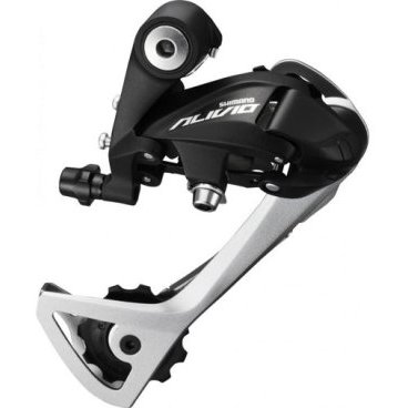 Переключатель задний SHIMANO Alivio T4000, SGS, 9 скоростей, черный