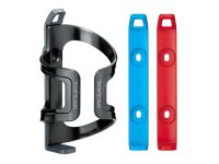 Флягодержатель велосипедный TOPEAK DualSide Cage EX, пластик, Black w/Gray/Blue/Red