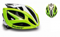 Велошлем Rudy Project AIRSTORM LIME FLUO/WHITE SHINY S-M