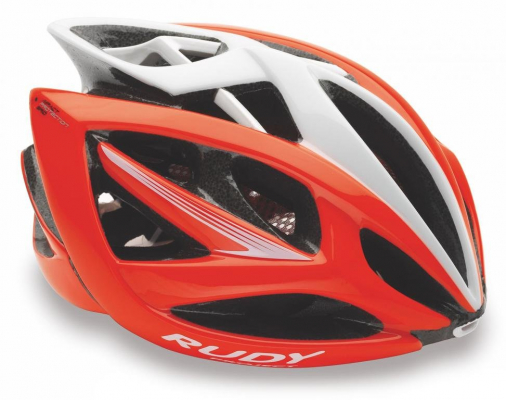 Велошлем Rudy Project AIRSTORM RED FLUO-WHITE SHINY L