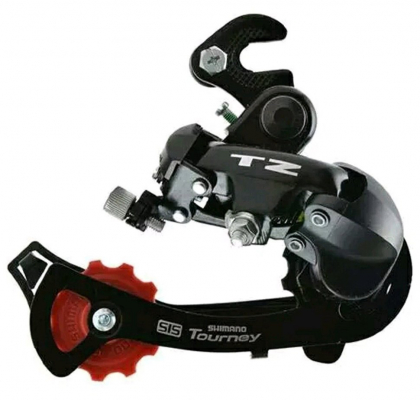 Переключатель велосипедный SHIMANO Tourney TZ500 GS, задний, на ось, 6 скоростей, без упаковки