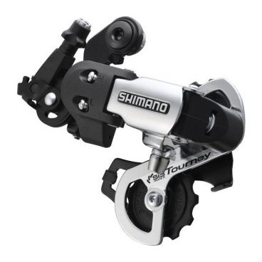 Переключатель задний SHIMANO Tourney FT35-A, 6/7 скоростей, крепление на петух