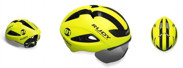 Велошлем Rudy Project BOOST 01 YELLOW FLUO/BLACK MATT L