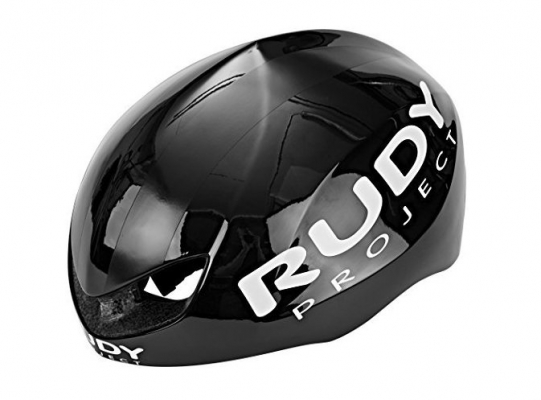 Велошлем Rudy Project BOOST PRO BLACK SHINY - WHITE MATT S/M