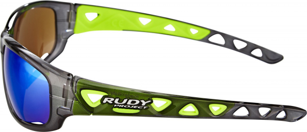 Очки Rudy Project AIRGRIP CRYSTAL GRAPHITE - Multilaser GREEN