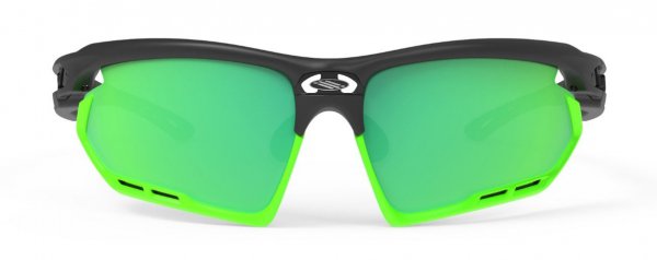 Очки Rudy Project FOTONYK Matt BLACK/Bumpers Lime - Polar 3FX HDR MLS Green