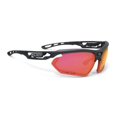 Очки Rudy Project FOTONYK Matt BLACK/Bumpers Red Fluo - Polar 3FX HDR MLS Red