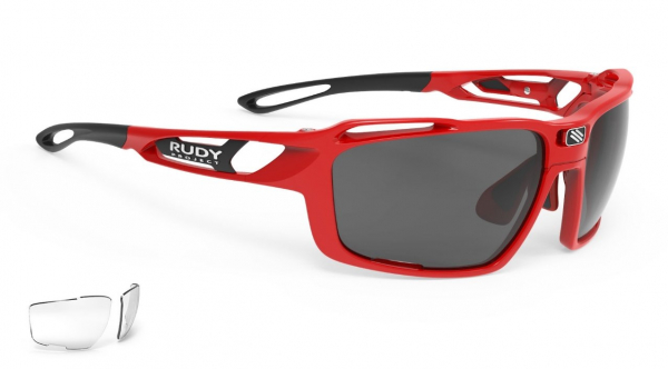 Очки Rudy Project SINTRYX Fire RED Gloss - SMOKE BLACK