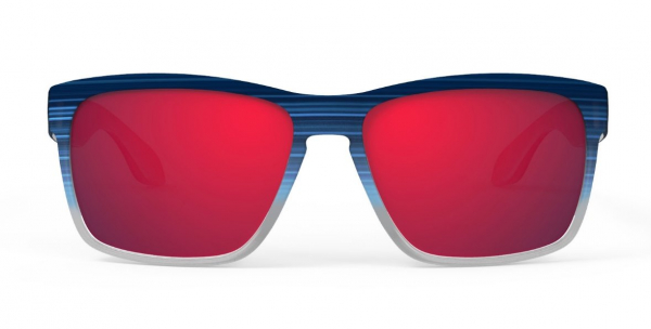 Очки Rudy Project SPINHAWK BLUE STREAKED MATT - POLAR 3FX HDR MLS RED