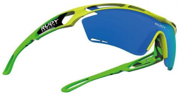 Очки Rudy Project TRALYX FADE Racing PRO YELLOW FLUO GLOSS - MLS BLUE