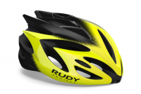 Велошлем Rudy Project RUSH Yellow Fluo/Black Shiny S