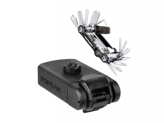 Мультитул TOPEAK NINJA TOOL & NINJA QUICKCLICK MOUNT, 20 функций, водонепроницаемый, бокс