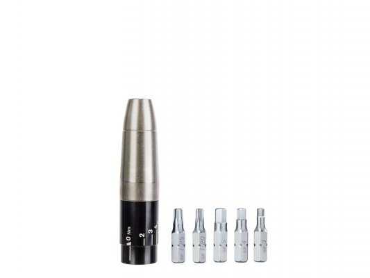 Динамометрический инструмент TOPEAK Nano TorqBox X adjustable torque socket for 2Nm-6Nm, w/5 tool bits