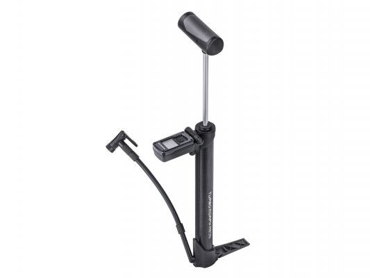 Насос с электронным манометром и подножкой TOPEAK Turbo Morph Digital