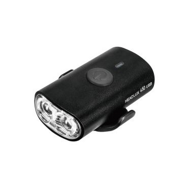 Фонарь передний TOPEAK HEADLUX 450 USB, 450 LUMENS USB RECHARGEABLE LIGHT ALUMINUM BODY, BLACK