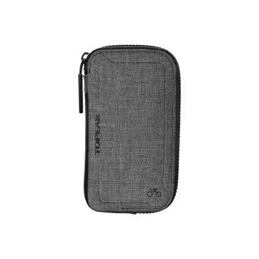 Кошелек с отделением для телефона TOPEAK CYCLING WALLET 5.5", серый