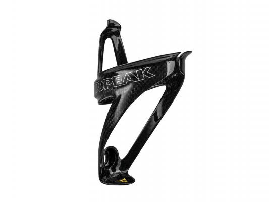 Флягодержатель TOPEAK SHUTTLE CAGE CARBON TOPEAK LOGO IN SILVER COLOR