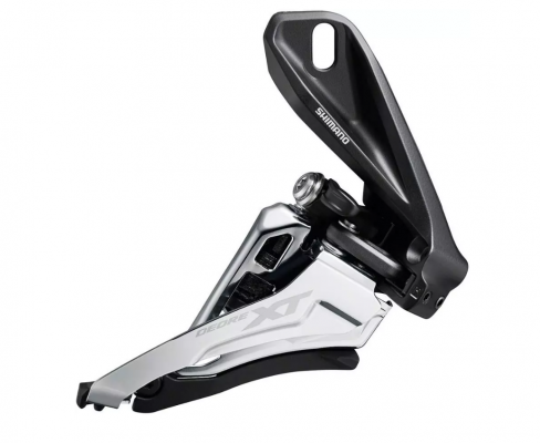 Переключатель передний SHIMANO Deore XT, M8100-D, direct mount, side-swing, верхняя тяга, для 36-38T
