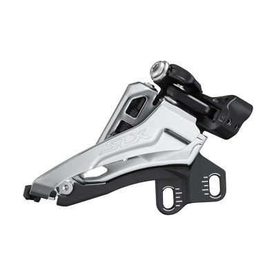 Переключатель передний SHIMANO SLX, M7100-E, E-type, side-swing, для 2X12, верхн. Тяга, для 36-38T