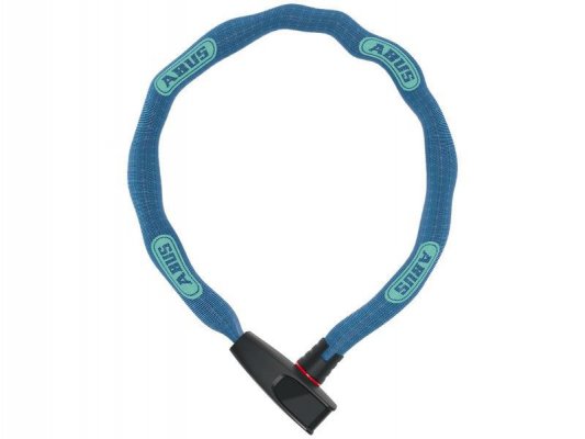 Замок велосипедный ABUS Catena 6806K/75, цепь, на ключ, Aqua