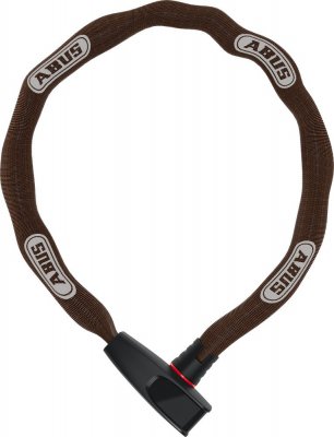 Замок велосипедный ABUS Catena 6806K/75, цепь, на ключ, Brown