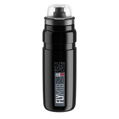 Фляга велосипедная Elite Fly MTB, 750 мл, защитный колпачок