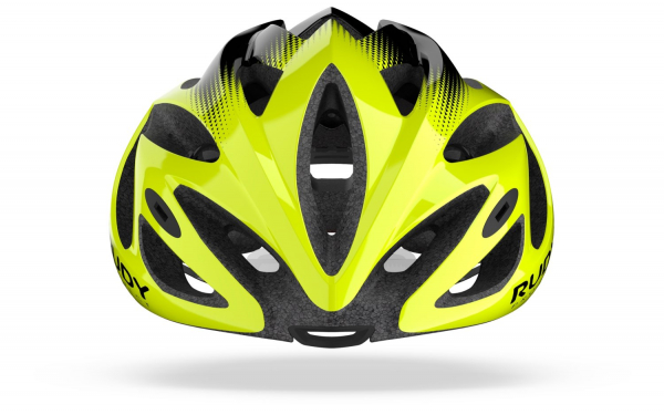 Велошлем Rudy Project RUSH Yellow Fluo/Black Shiny L