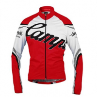 Куртка легкая   Campagnolo Factory Team Light Txn Jacket / Красный-Белый размер L