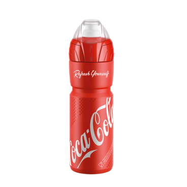 Фляга велосипедная Elite Ombra Coca-Cola, 950 мл, красный, 0150603