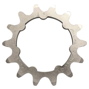 Звезда велосипедная Miche PISTA STEEL SPROKET, трековая, 14Z, 3/32", с кольцом, SPPISK2014000