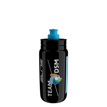 Фляга велосипедная Elite Fly TEAM DSM, 550 мл, чёрный, EL01604557