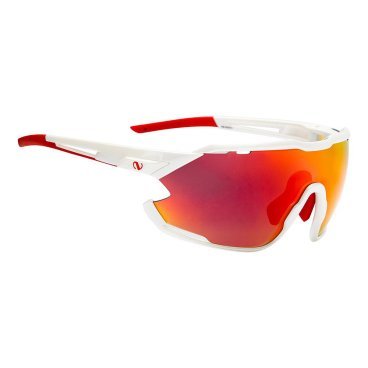 Очки велосипедные  Northug GOLD Narrow, мультиспортивные, WHITE/RED, PN05031-927-2