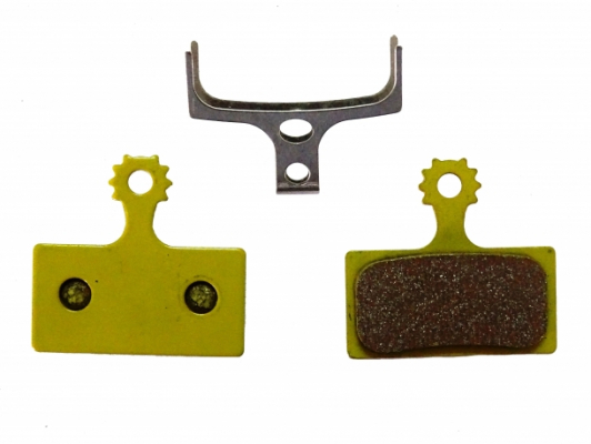 Колодки для диск. торм. BARADINE DS-52S+SP-52 SINTERED (Shimano XTR M985, XT M785, SLX M675, SLX M666, Deore M615, FSA K-Force DB-XC-9000 and FSA Afterburner DB-XC-9150)