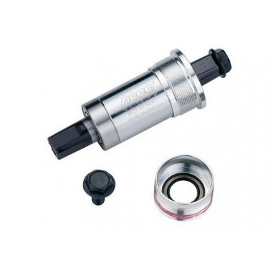 Каретка B920AL под квадрат NECO BSA 1.37”x24T, R/L. 73MM/115,0мм. Ось 10В21, алюминиевые чашки, стальной корпус, 2 промподшипника. Вес 302г. Назначение: MTB, Road, в торг.уп.