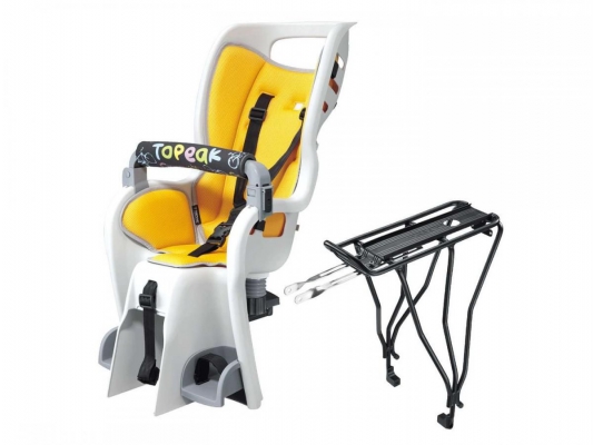 Кресло детское в компл. с багажн-м TOPEAK BABYSEAT II W/29" WHEEL DISC MOUNT RACK FIT 26"~29" BIKES