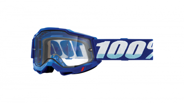 Очки 100% Accuri 2 Enduro Goggle Blue / Clear Dual Lens 