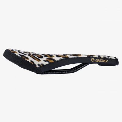 Седло SDG Bel-Air V3 Alloy Leopard Print