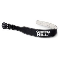 Пояс тяжелоатлетический Green Hill 6 дюймов чёрный размер XL