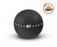 Гимнастический мяч 75 см Original Fit.Tools для коммерческого использования черный