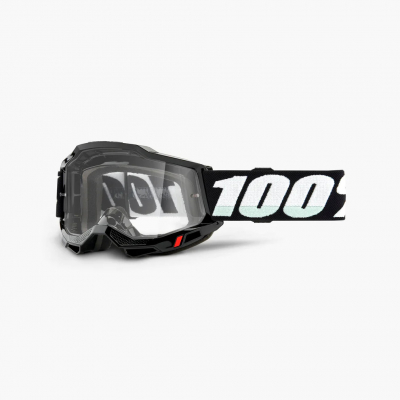 Очки подростковые 100% Accuri 2 Youth Goggle Black / Clear Lens
