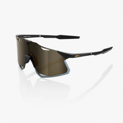 Очки спортивные 100% Hypercraft Matte Black / Soft Gold Mirror Lens