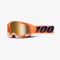 Очки 100% Racecraft 2 Goggle Coral / Mirror True Gold Lens